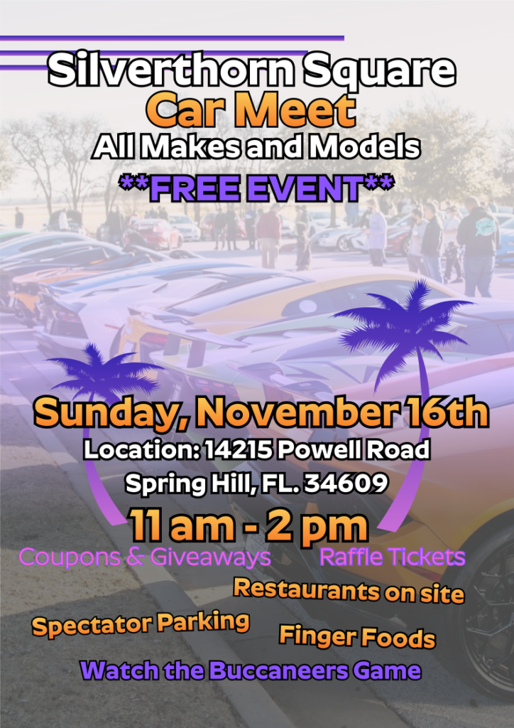 car show in spring hill florida on november 16