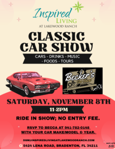 car show in bradenton florida on november 8