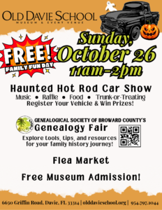 car show in davie florida on october 26