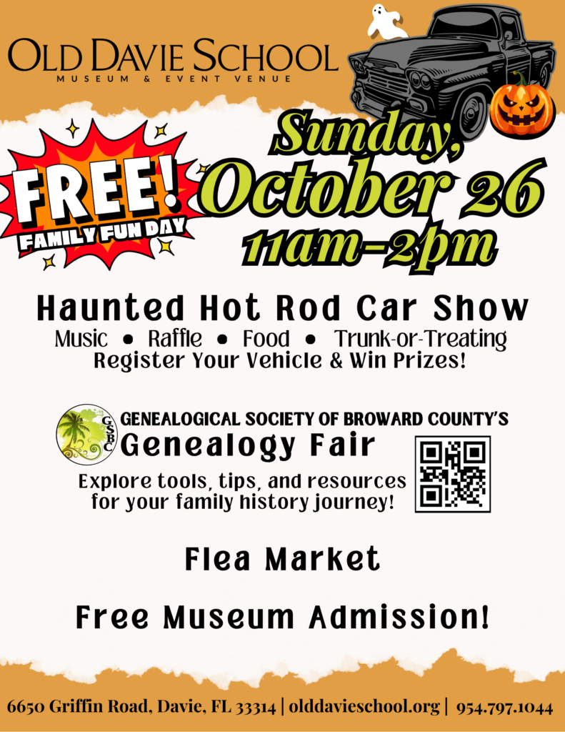 car show in davie florida on october 26
