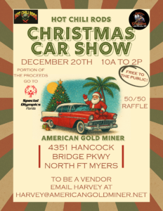 car show in north fort myers florida on december 20