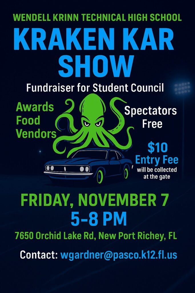 car show in new port richey florida on november 7