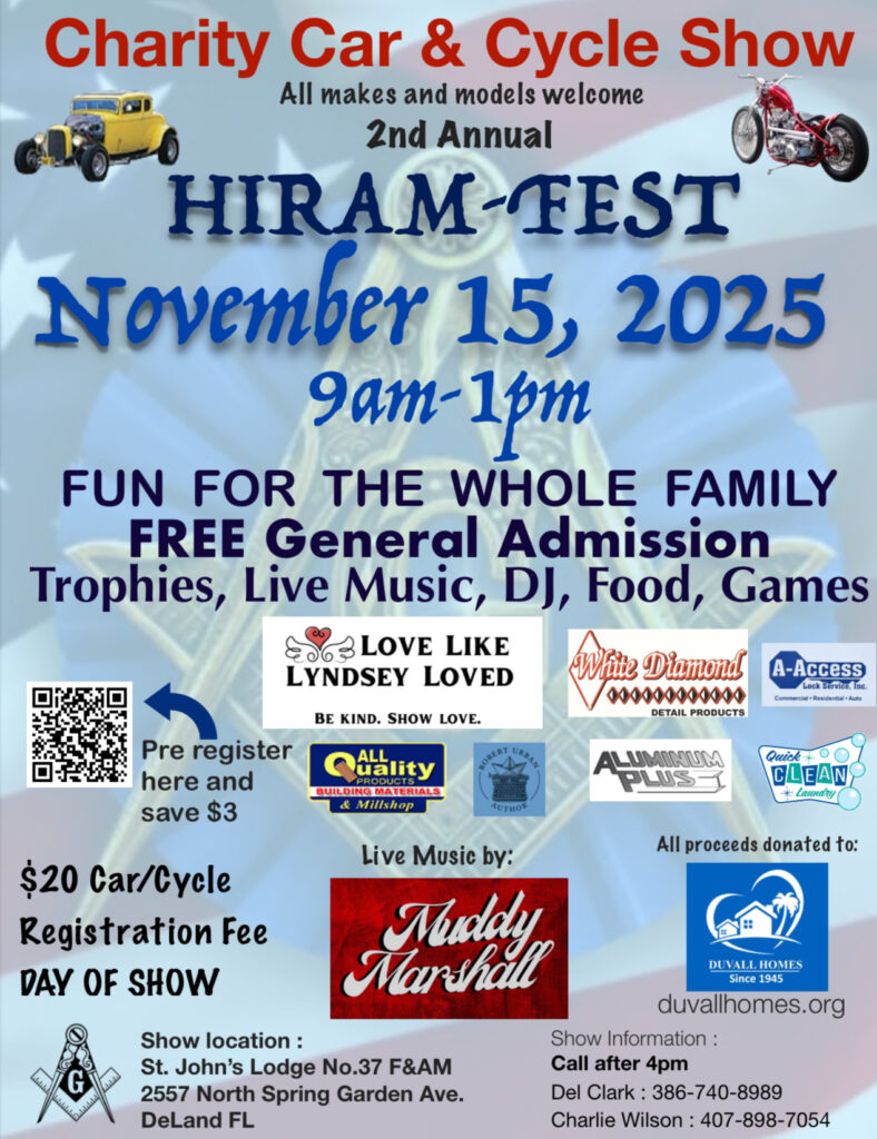 car show in deland florida on november 15