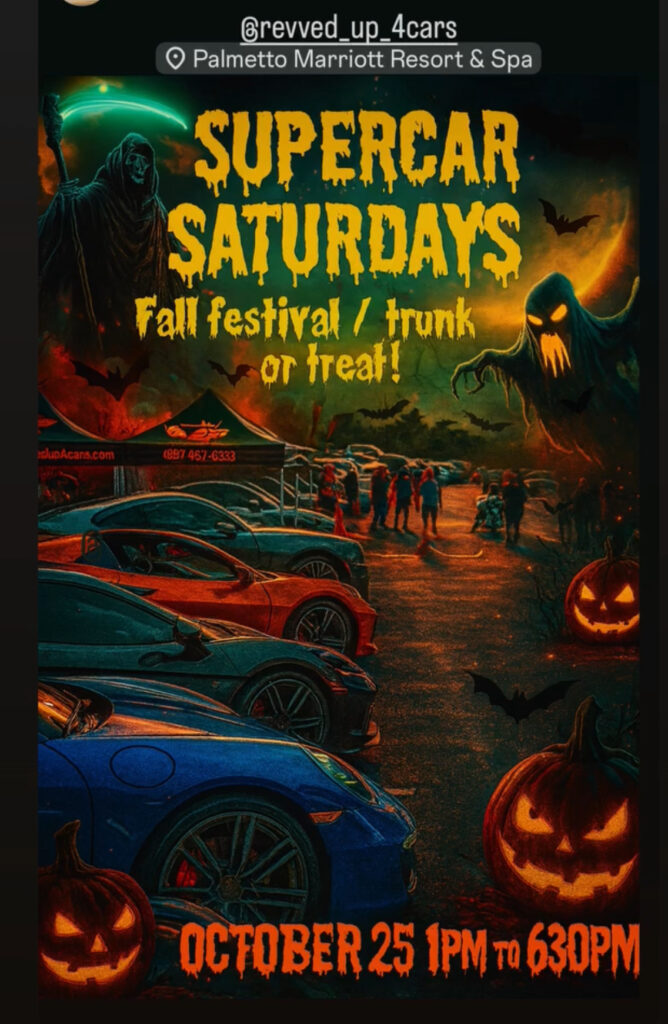 car show in palmetto florida on october 25