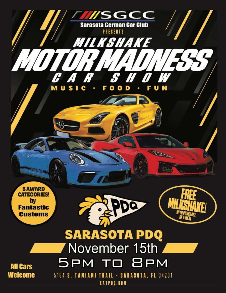 car show in sarasota florida on november 15