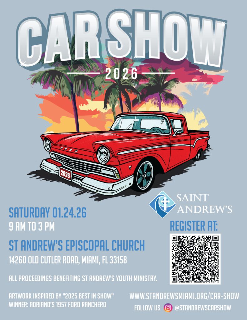 car show in maimi florida on january 24