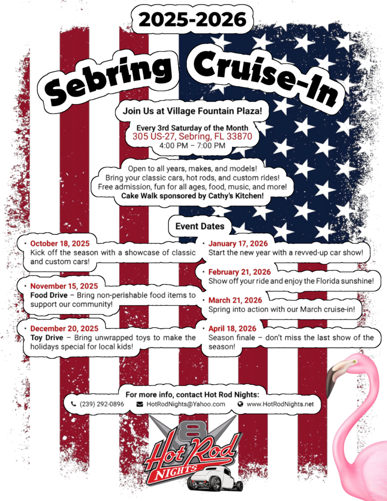 car show in sebring florida ion saturday