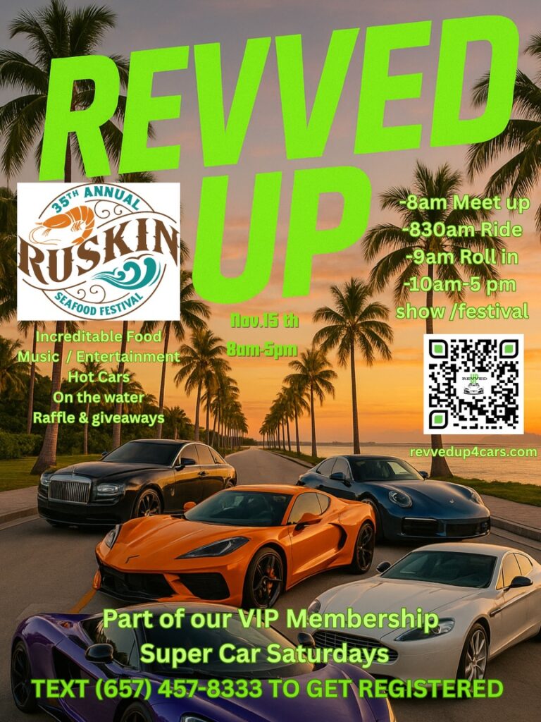 car show in ruskin florida on november 15