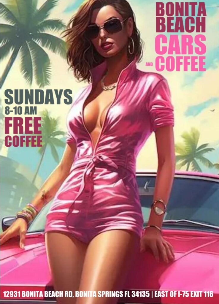 car show in bonita springs flroida on sundays