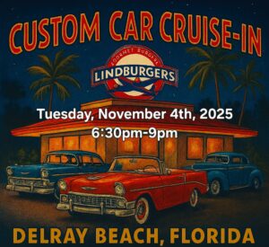 car show in delray beach florida on november 4