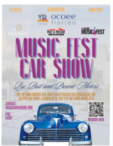 car show in ocoee florida on november 15