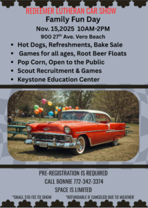 car show in vero beach florida on november 15