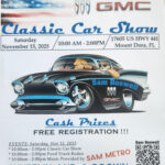 car show in mt dora florida on november 15
