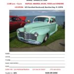 car show in barefoot bay florida on january 25