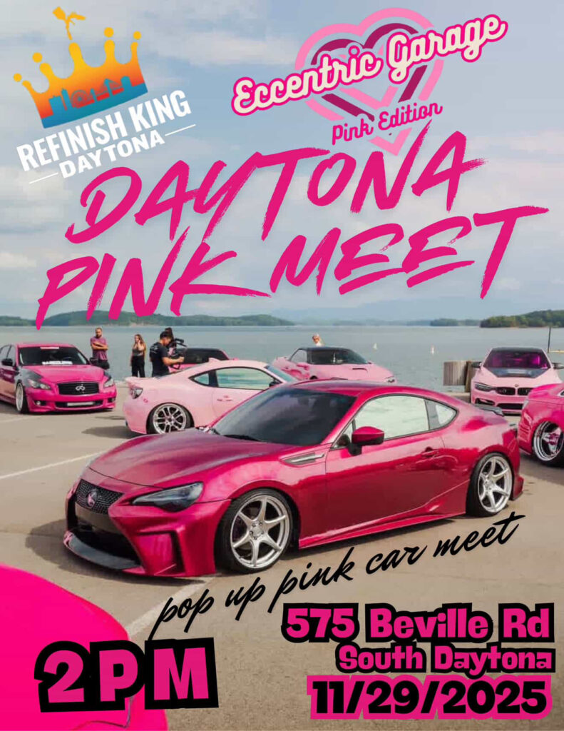 car show in daytona beach florida on november 29