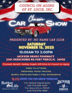 car show in fort pierce florida on november 15