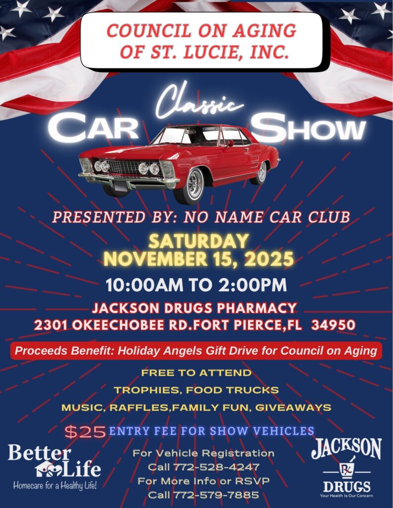 car show in fort pierce florida on november 15