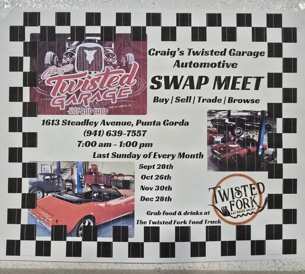swap meet in punta gorda florida on november 30