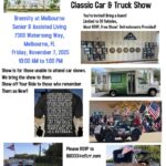 car show in melbourne florida on november 7