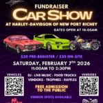car show in new port richey flroida on february 7