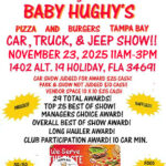 car show in tampa holiday florida on november 23