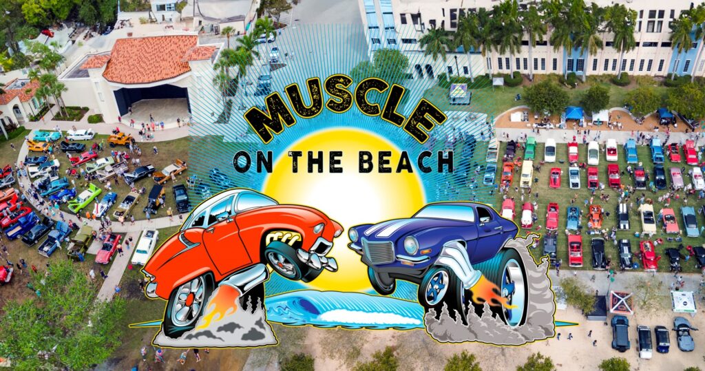 car show in delray beach florida on march 7