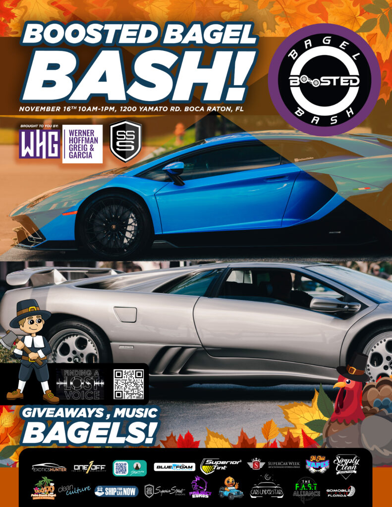 car show in boca raton florida on november 16