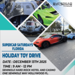 car show in hollywood florida on december 13