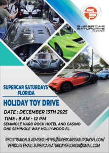 car show in hollywood florida on december 13