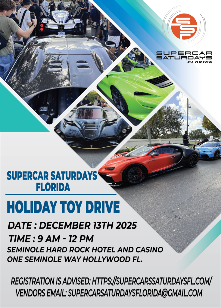 car show in hollywood florida on december 13