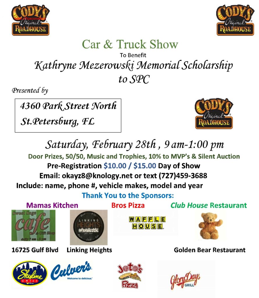 car show in st petersburg flroida on february 28