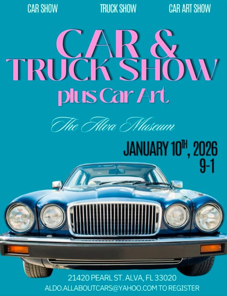 car show in alva florida on january 10