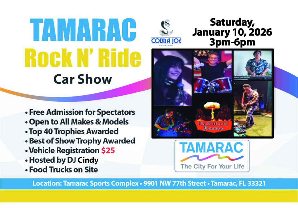 car show in tamarac florida on january 10