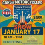 car show in titusville florida on january 17