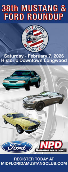 ford mustang car show in longwood florida on february 7