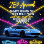 corvette car show in fort myers florida on january 10