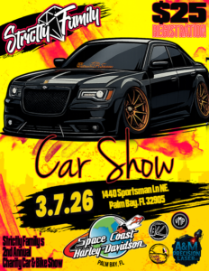 car show in palm bay florida on march 7