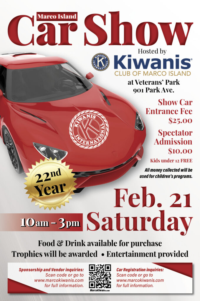 car show in marco island florida on february 21