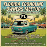 econoline van car show in cape coral florida on march 21