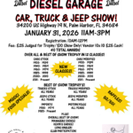 car show in palm harbor florida on january 31