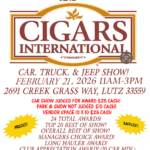 car show in lutz florida on february 21