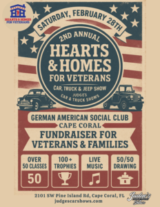 car show in cape coral florida on february 28