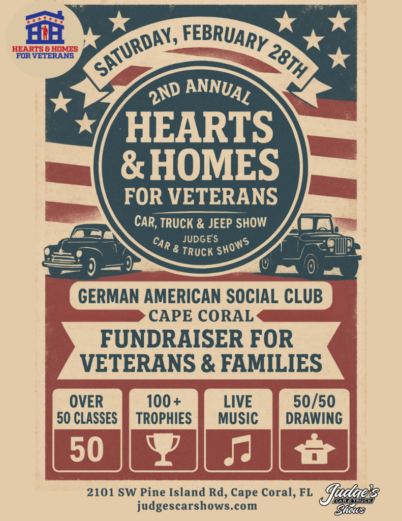 car show in cape coral florida on february 28