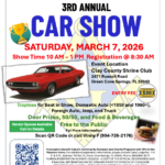 car show in green cove springs florida on march 7