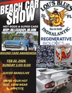 car show in indialantic florida on february 22