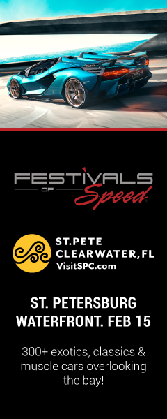 car show in st petersburg florida on february 15