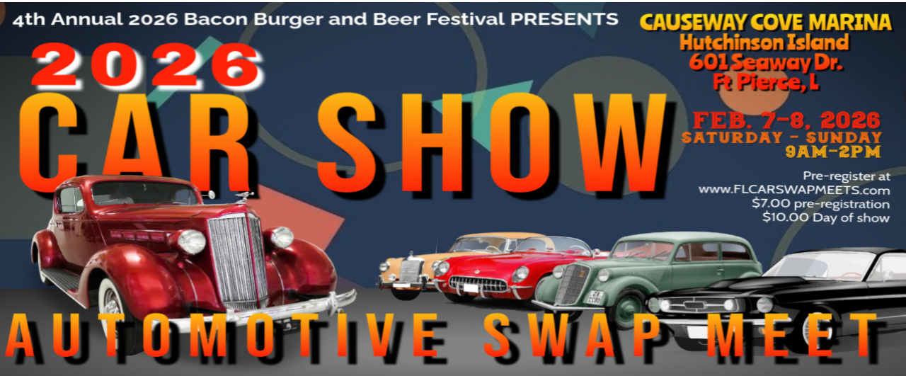 car show swap meet in fort pierce florida on february 7 8