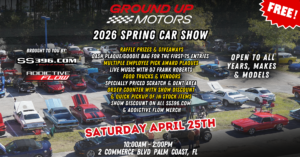 car show in palm coast florida on april 25