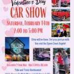 car show in indian harbor beach florida on february 14