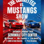 car show in seminole florida on january 24